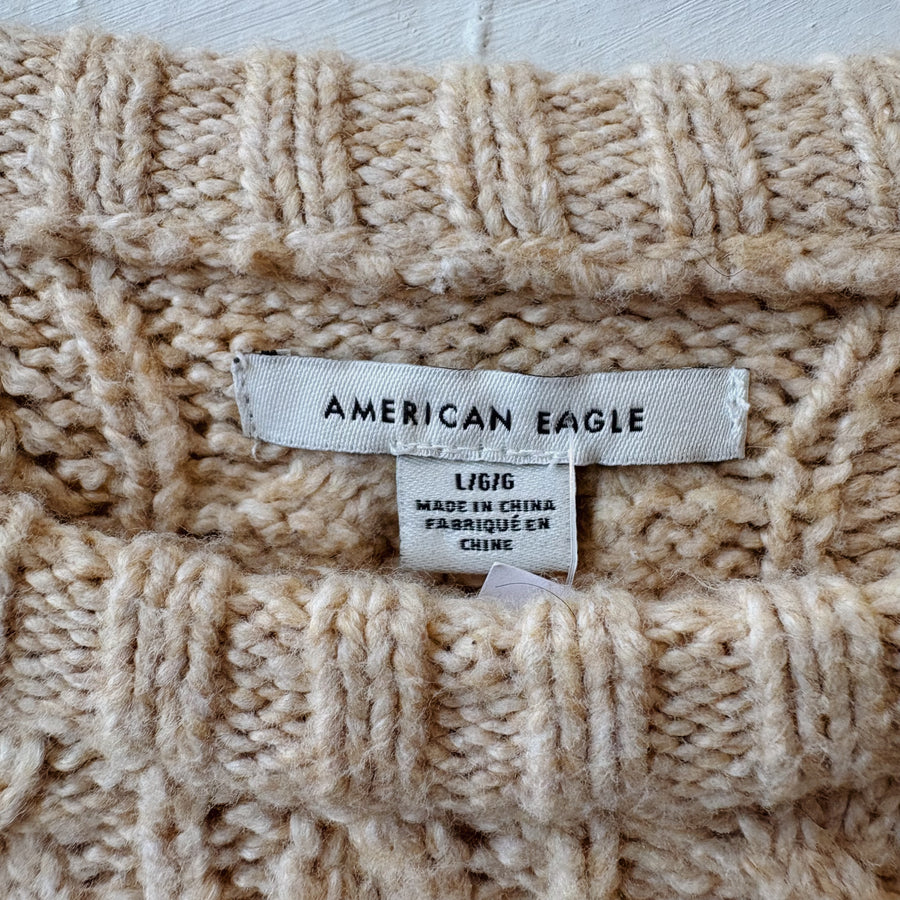 SIZE L | AE Brown Sweater