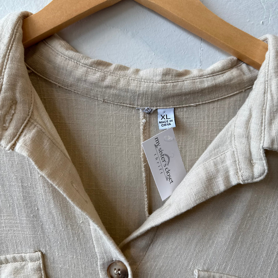 SIZE XL | Cream Dress