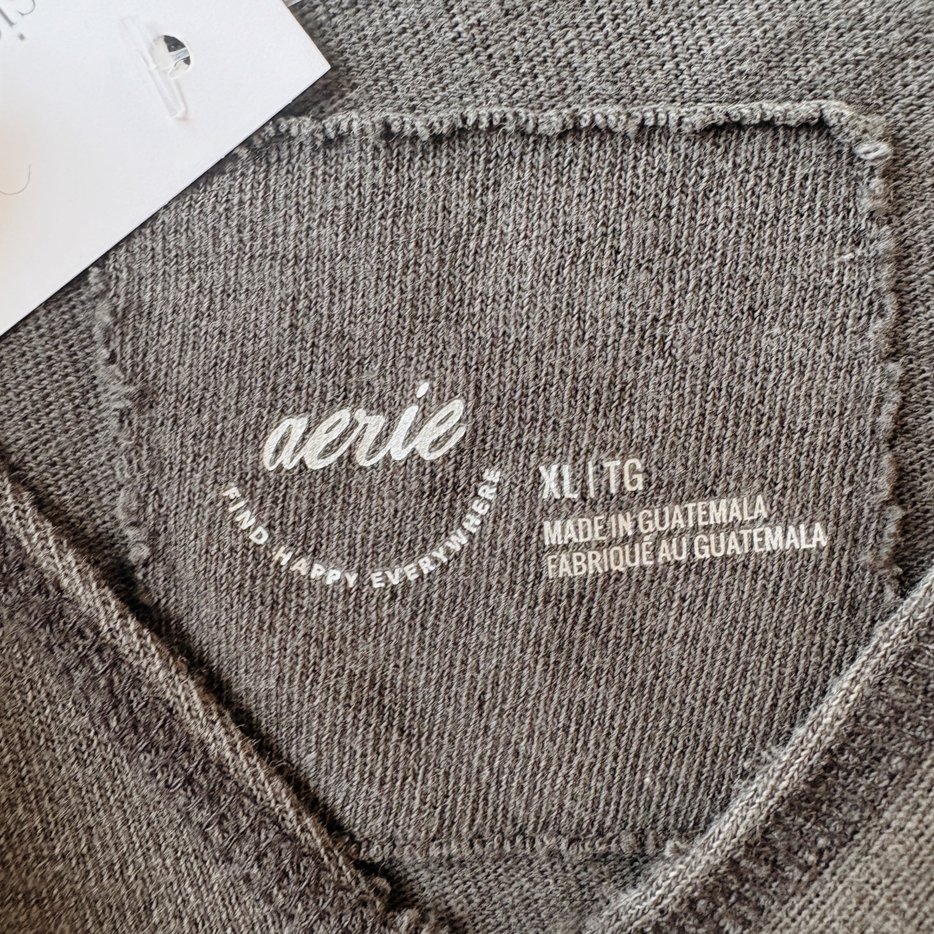 SIZE XL | Aerie Grey Top