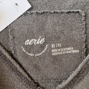 SIZE XL | Aerie Grey Top