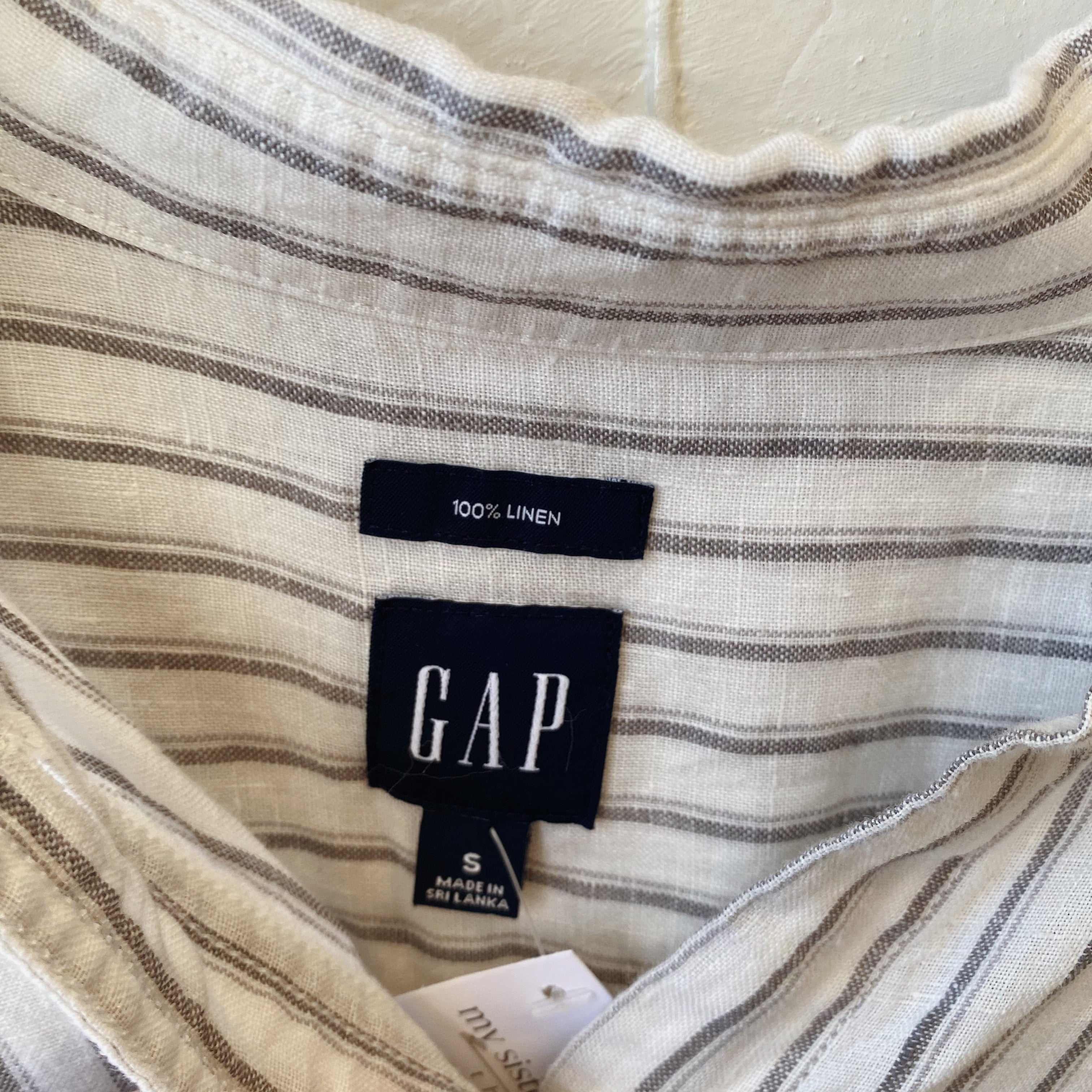 SIZE S | Gap 100% Linen Top