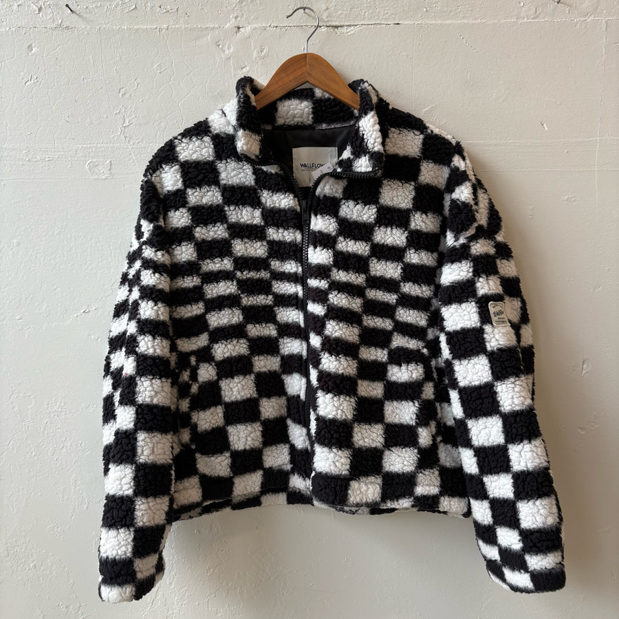 SIZE L | Checkered Zip Up