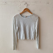 SIZE L | Floral Lace Top