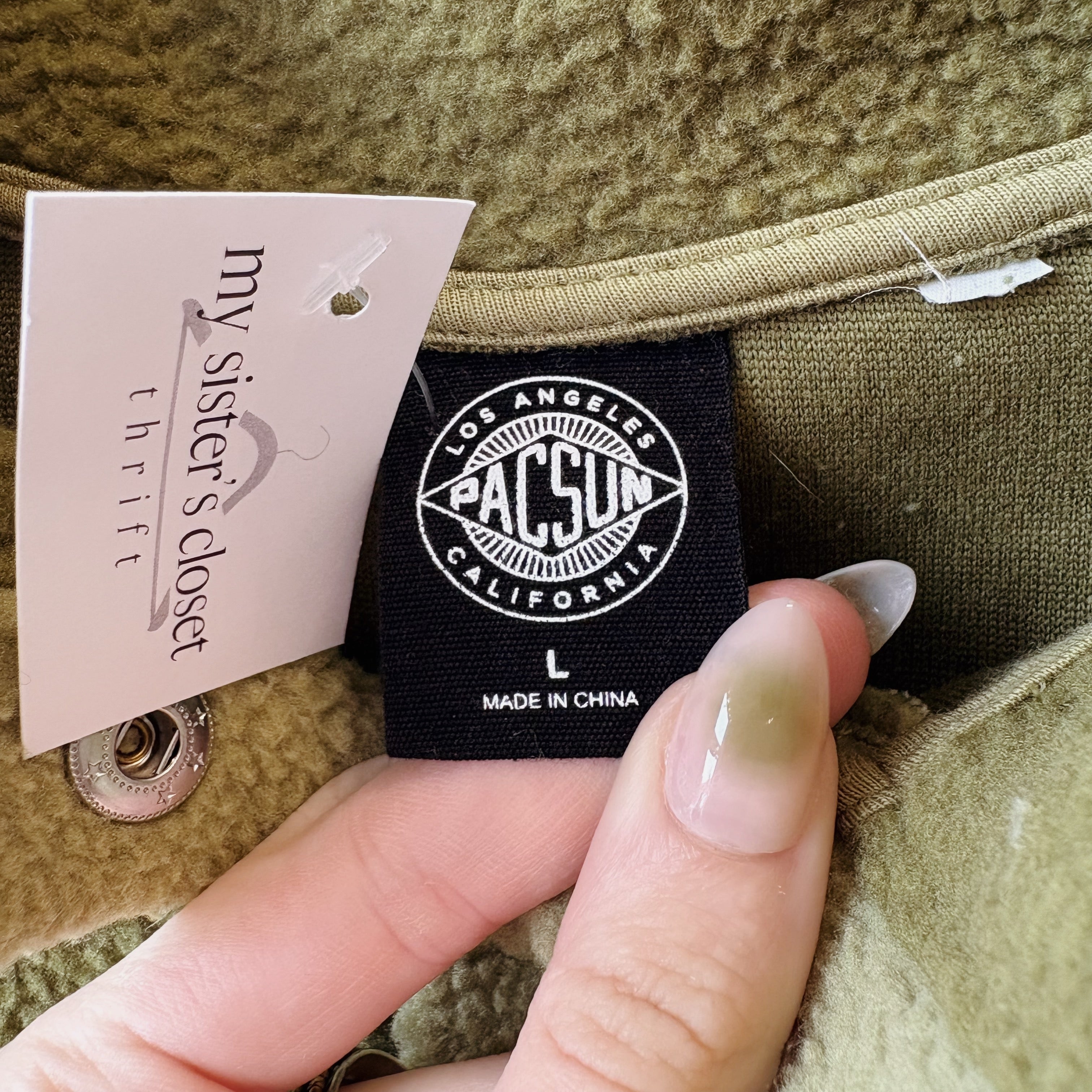 SIZE L | Pacsun Green Top