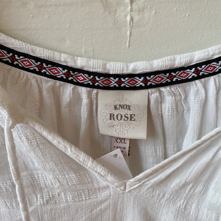 SIZE XXL | White Blouse
