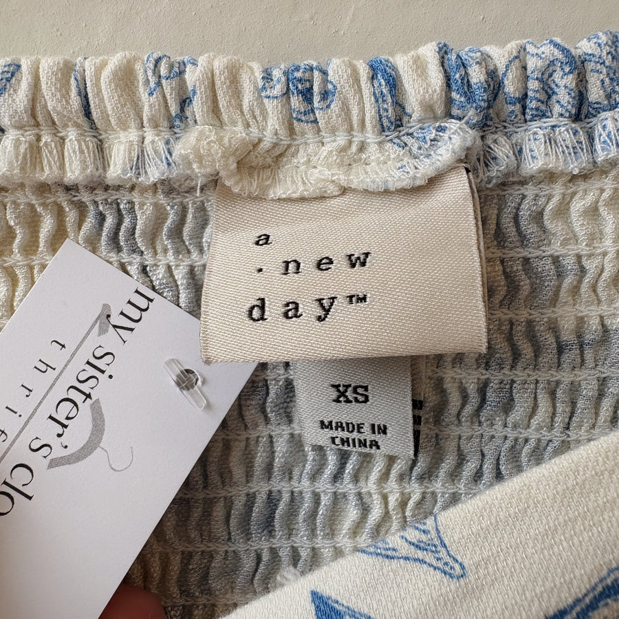 SIZE XS | Blue Tank Top