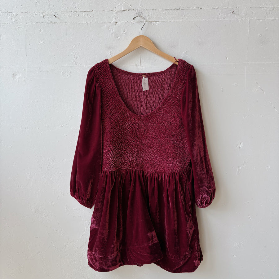 SIZE L | Free People Velvet Dress