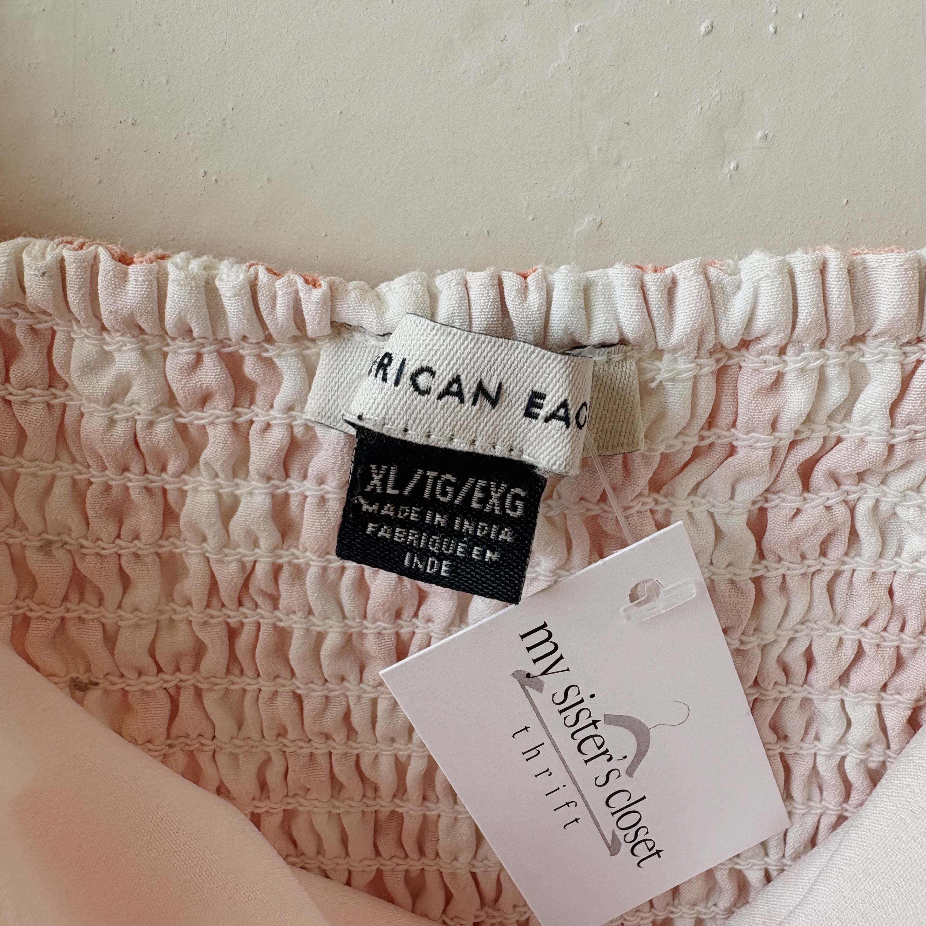 SIZE XL | AE Gingham Romper