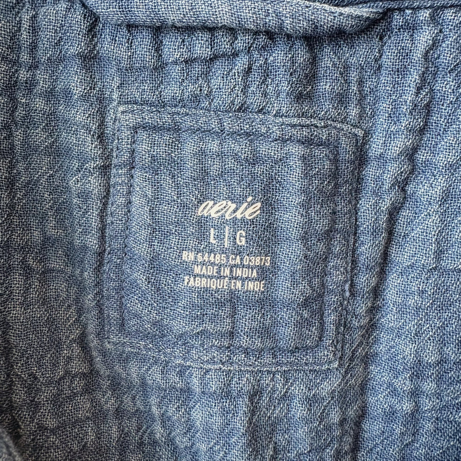 SIZE L | Aerie Button Up