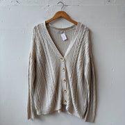 SIZE M | Cream Cardigan