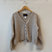 SIZE M | Neutral Vintage Cardigan
