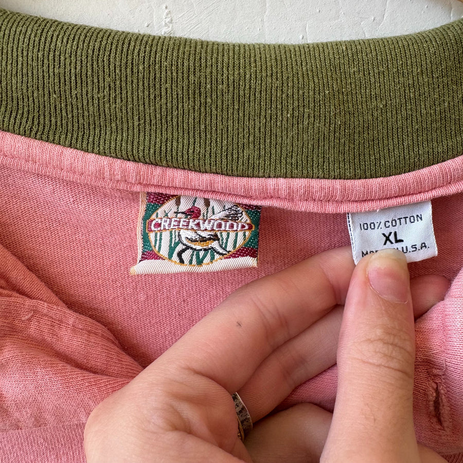 SIZE XL | Long Vintage Top