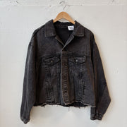 SIZE M/L | Black Denim Jacket
