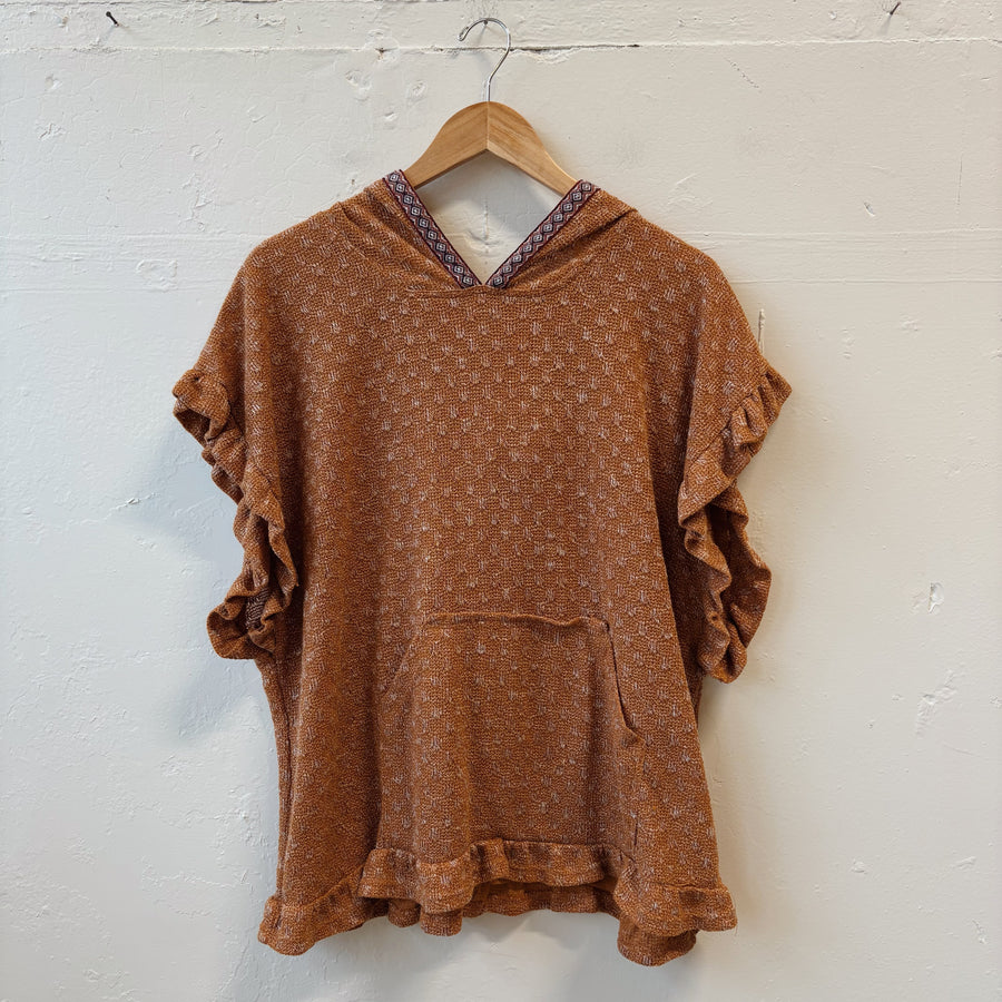 SIZE M | Sleeveless Camel Color Top