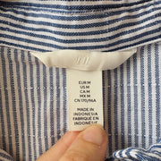 SIZE M | Striped Button Up Dress