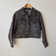 SIZE S | Dark Gray Denim Jacket