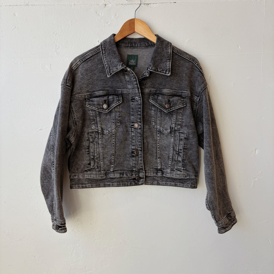SIZE S | Dark Gray Denim Jacket
