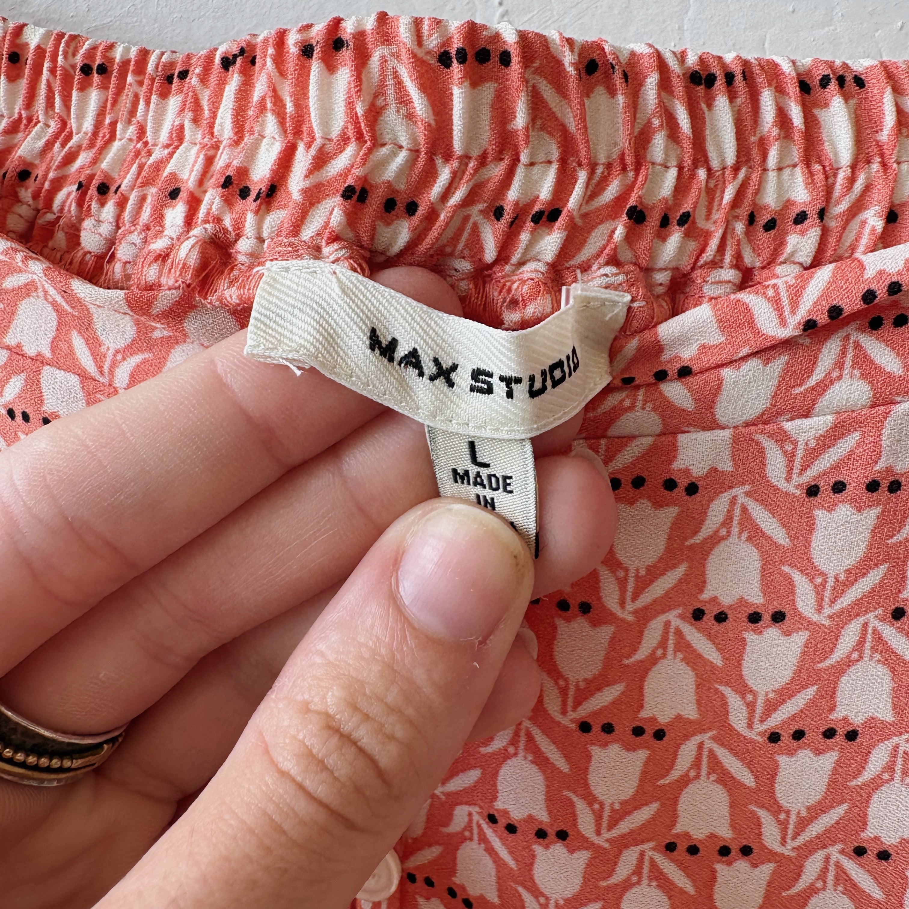 SIZE L | Patterned Skirt