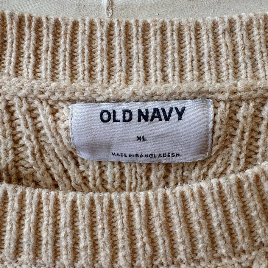 SIZE XL | Tan Sweater