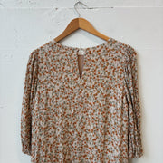 SIZE L | Floral Babydoll Top