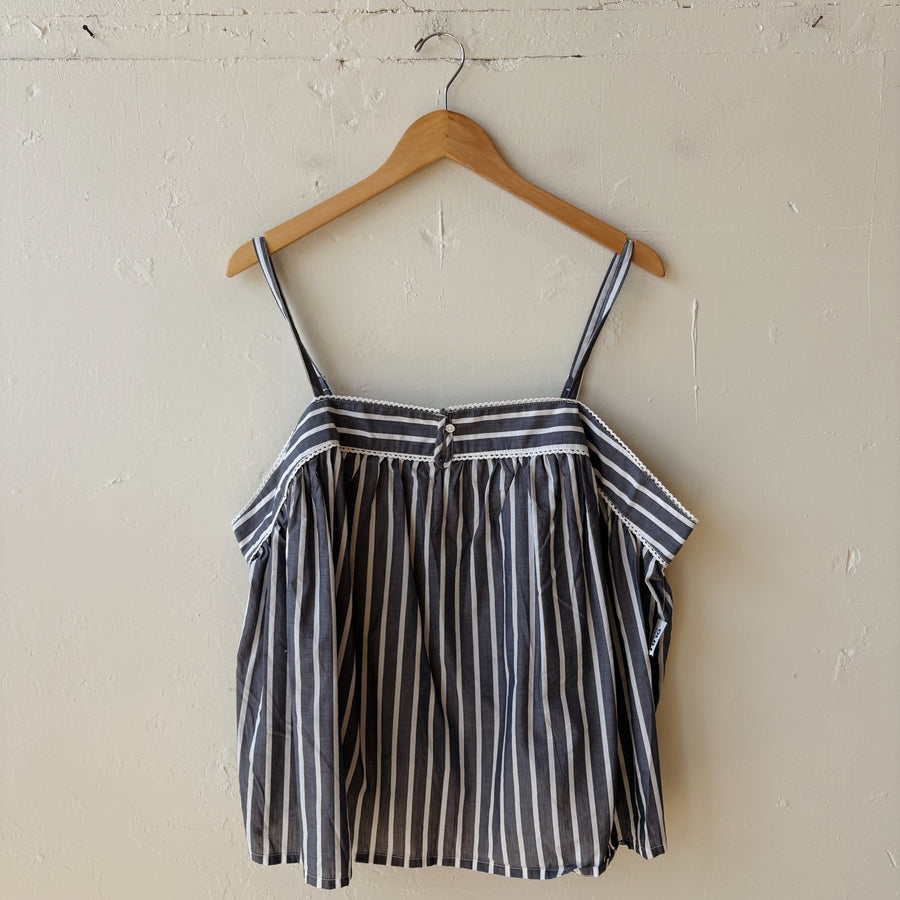 SIZE 2X | Striped Tank Top