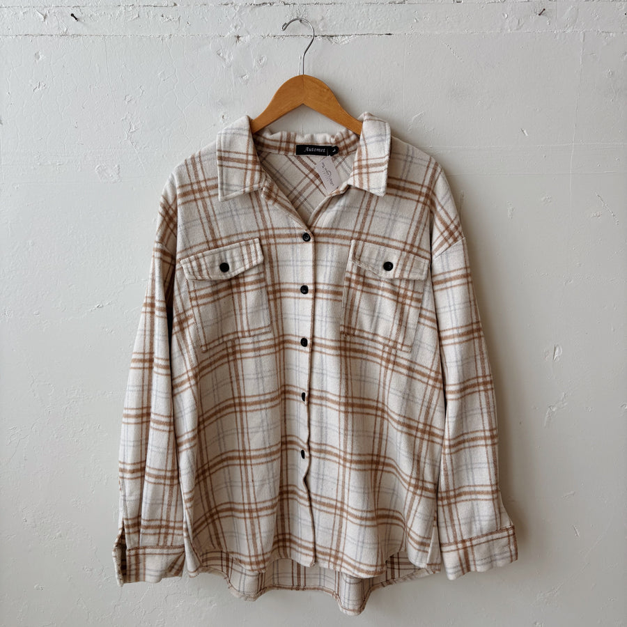 SIZE L | Brown Shacket