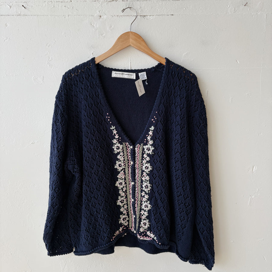 SIZE 22 | Vintage Crochet Top