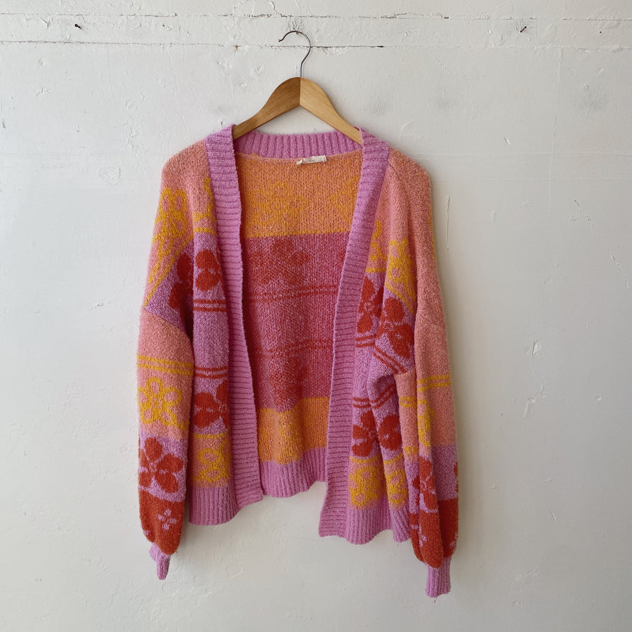 SIZE M | Patterned Cardigan