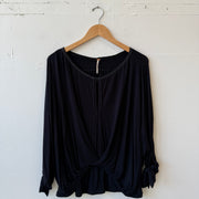 SIZE L | Black Free People Top