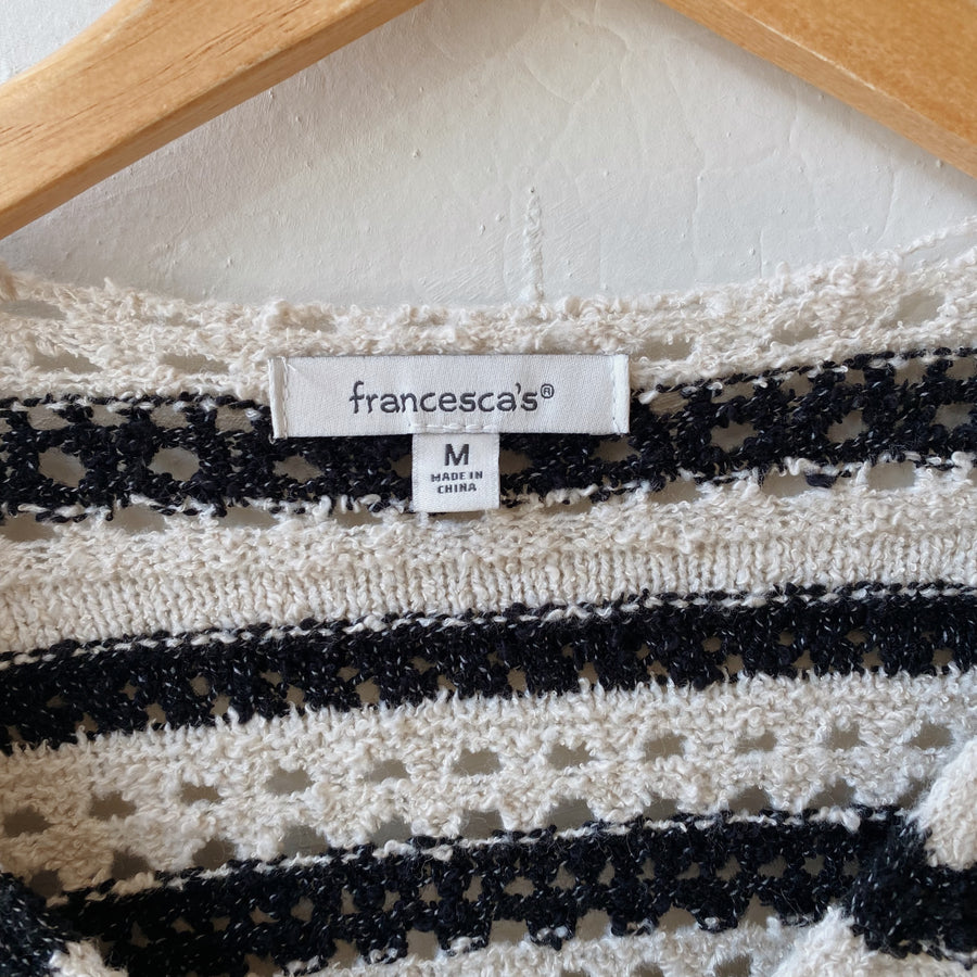 Size M | Striped Knit Sweater
