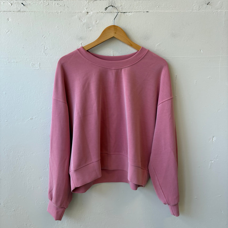 SIZE 8 | Lululemon Pink Crewneck