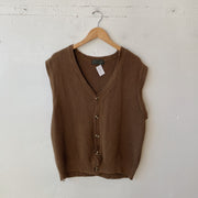 SIZE XXL | Green Knit Vest