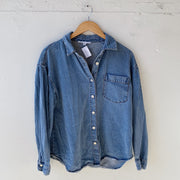 SIZE M | Denim Button-Up