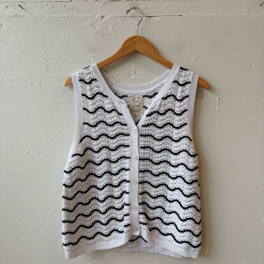 SIZE XL | Striped Vest