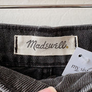 SIZE 28 | Madewell Black Skirt