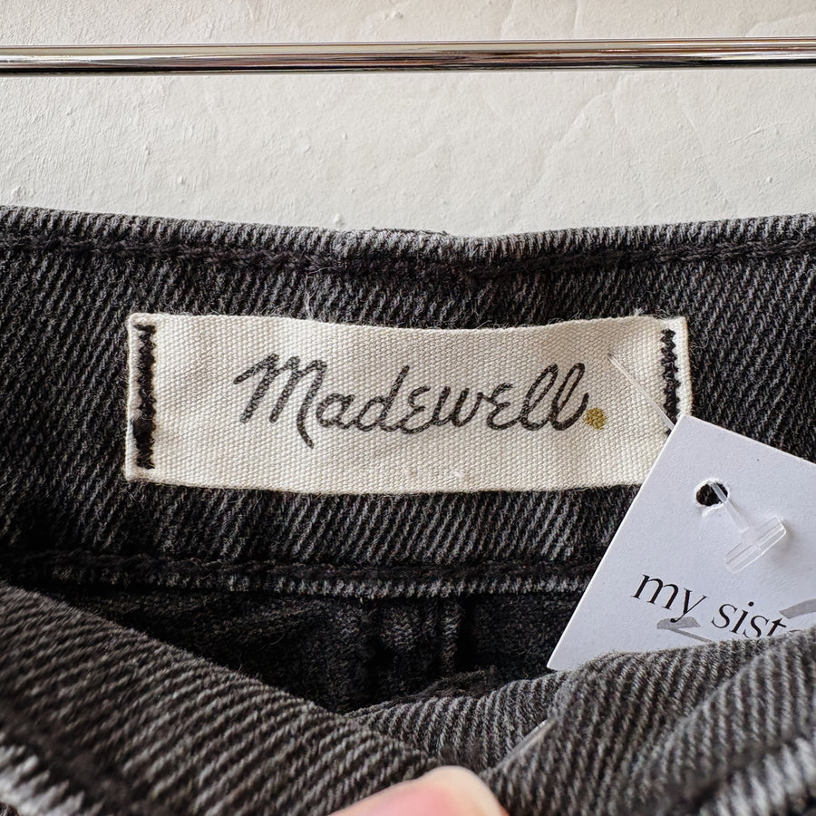 SIZE 28 | Madewell Black Skirt
