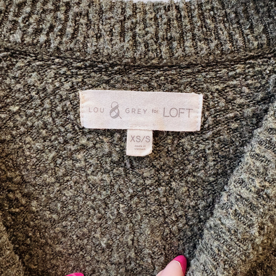SIZE XS/S | Lou & Grey Green Sweater