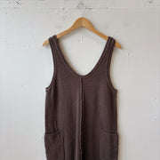SIZE M | Textured Grey Jumpsuit