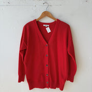 Size XS| Madewell Red Cardigan