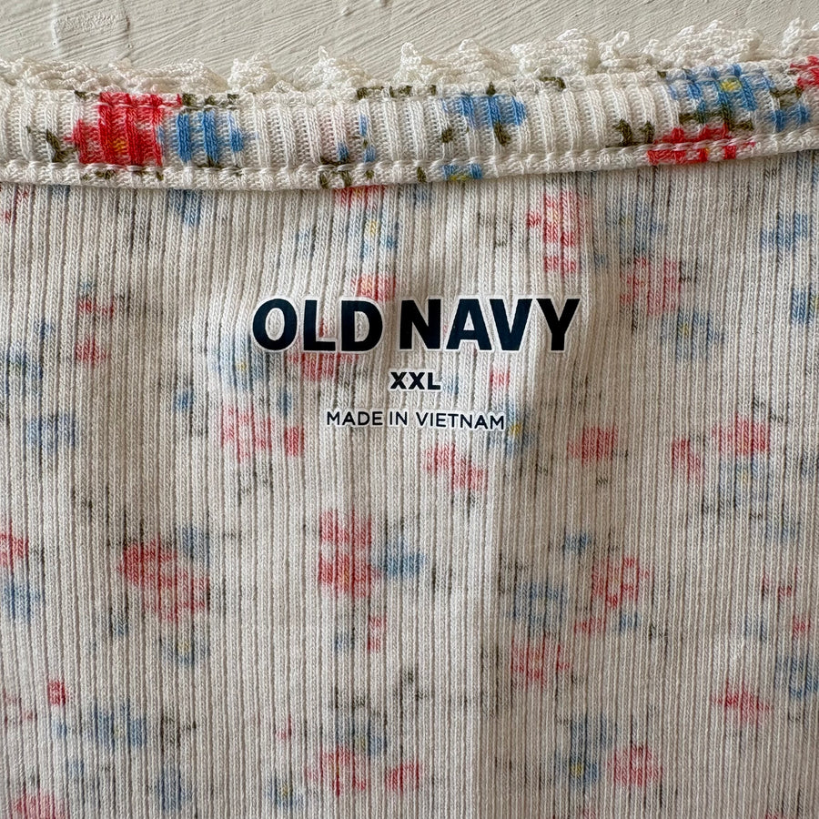 SIZE XXL | Floral Tank Top