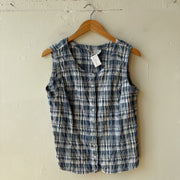SIZE L | Plaid Tank Top