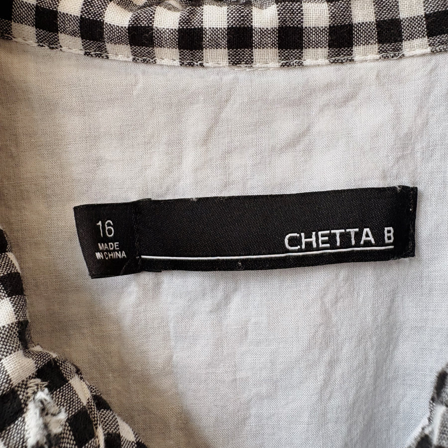 SIZE 16 | Gingham Dress