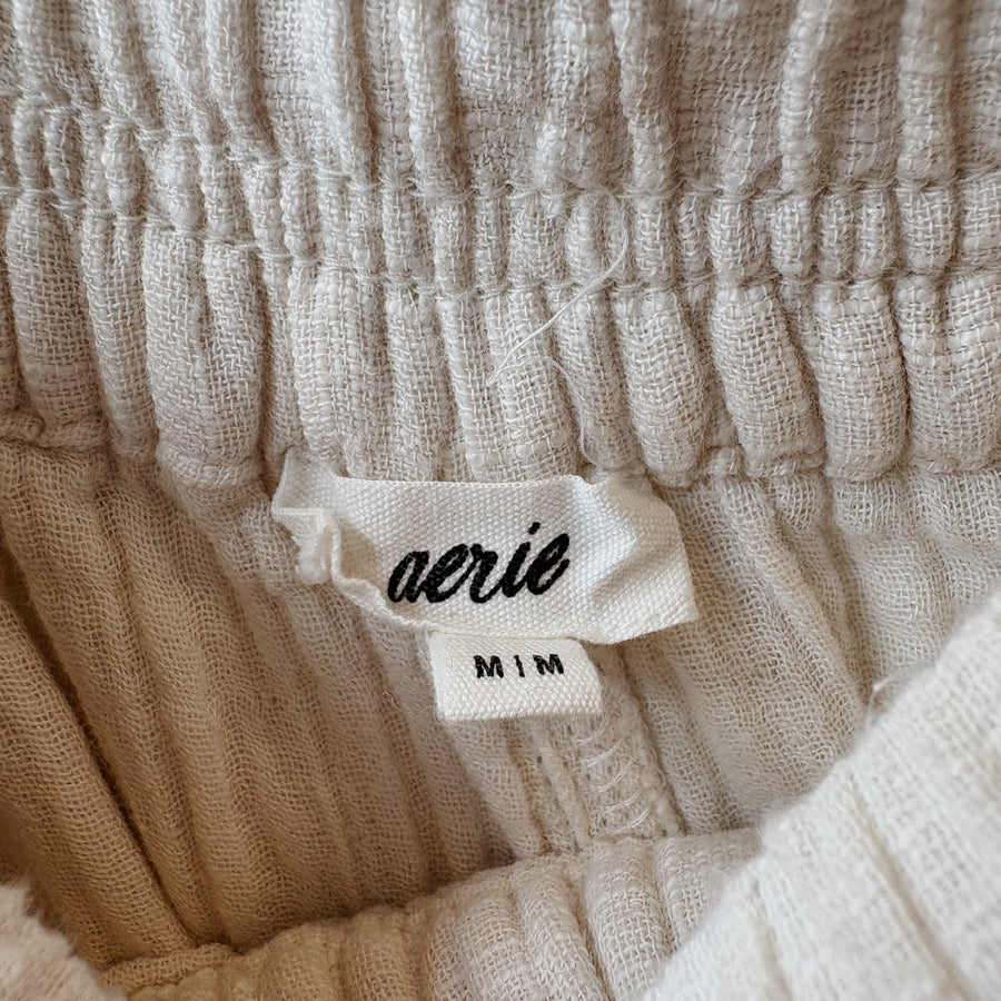 SIZE M | Aerie Cream Pants