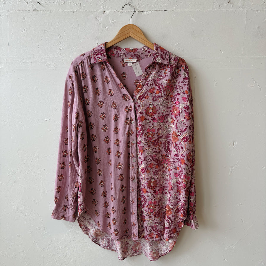 SIZE XL | Purple Button Up