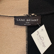 SIZE 26/28 | Black & Brown Cardigan