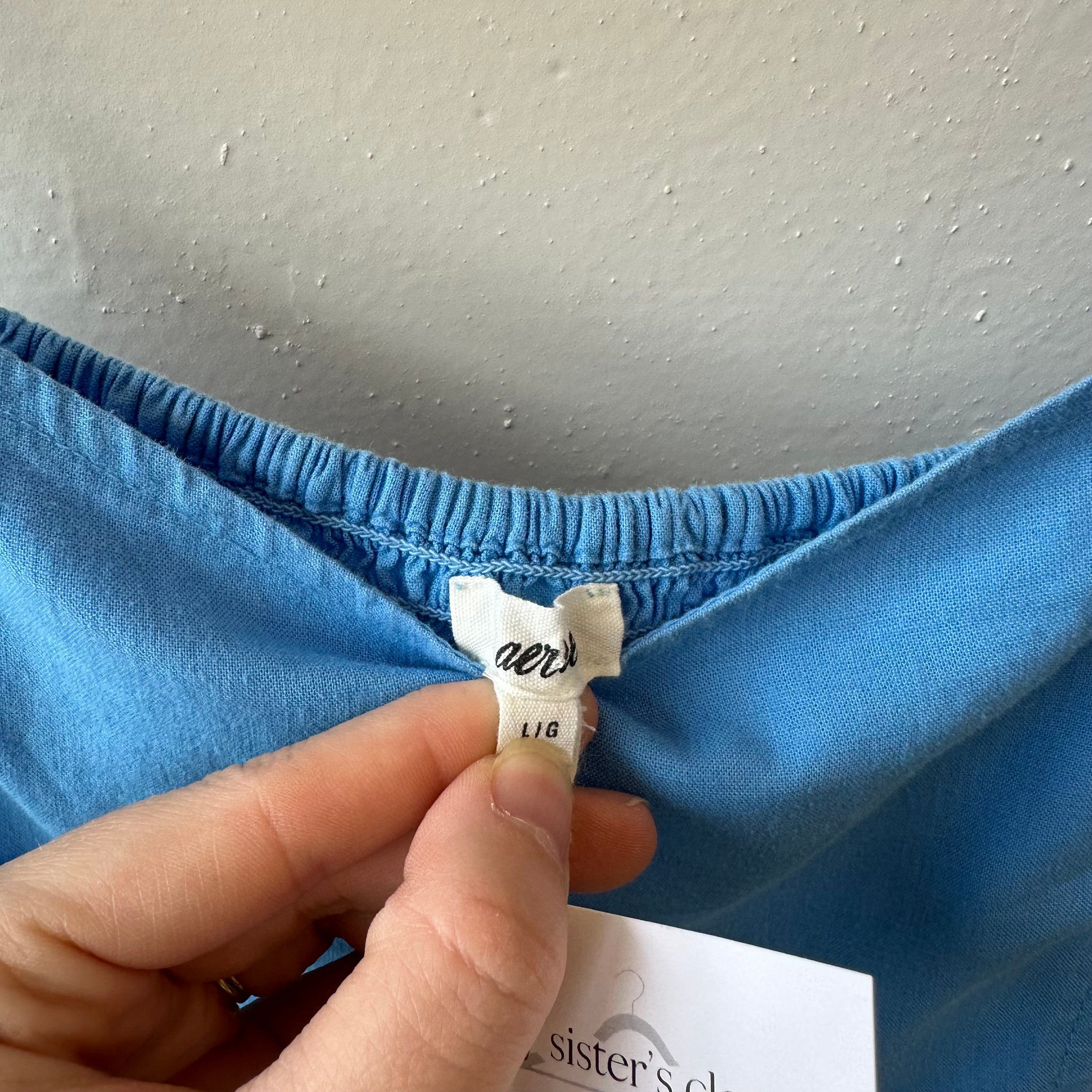 SIZE L | Blue Aerie Dress