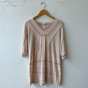SIZE S | Long Cream Blouse