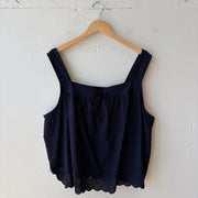 SIZE XXL | Navy Tank Top