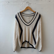 SIZE M | Anthropologie Off White Sweater