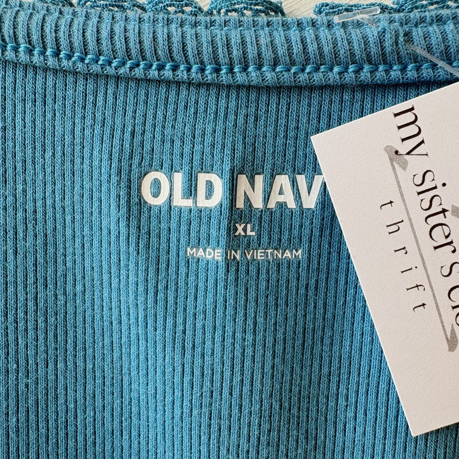 SIZE XL | Blue Tank Top